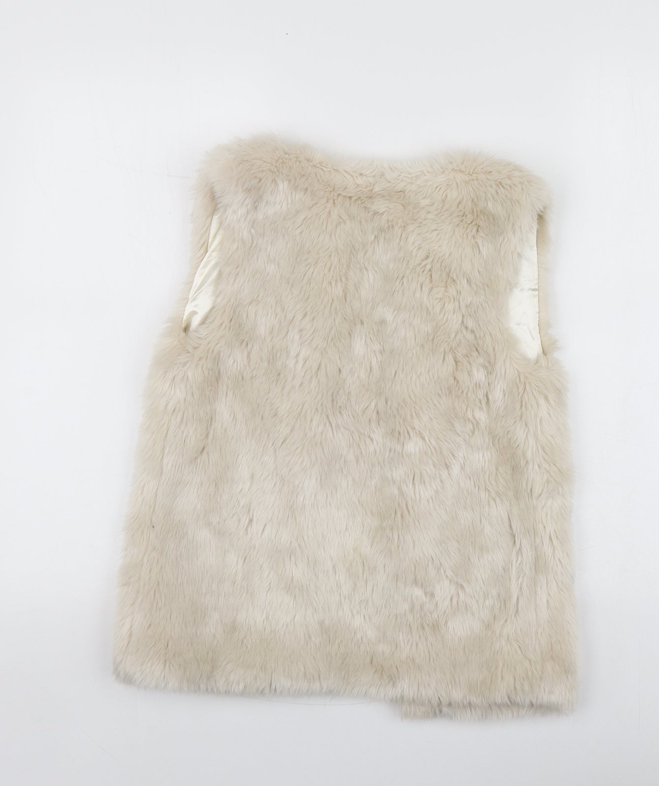 YD Girls Beige   Gilet Jacket Size 9-10 Years