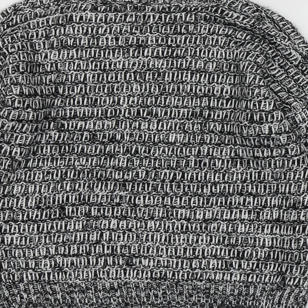 Topshop Womens Grey Round Neck  Acrylic Pullover Jumper Size 4