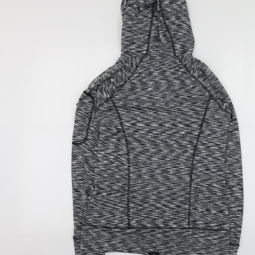 RBX Womens Grey  Polyester Full Zip Hoodie Size S