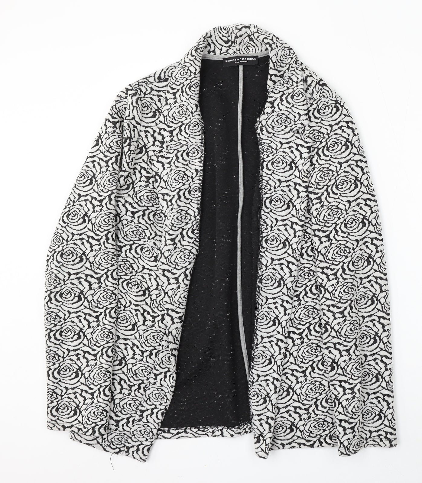 Dorothy Perkins Womens White Geometric  Jacket  Size 18