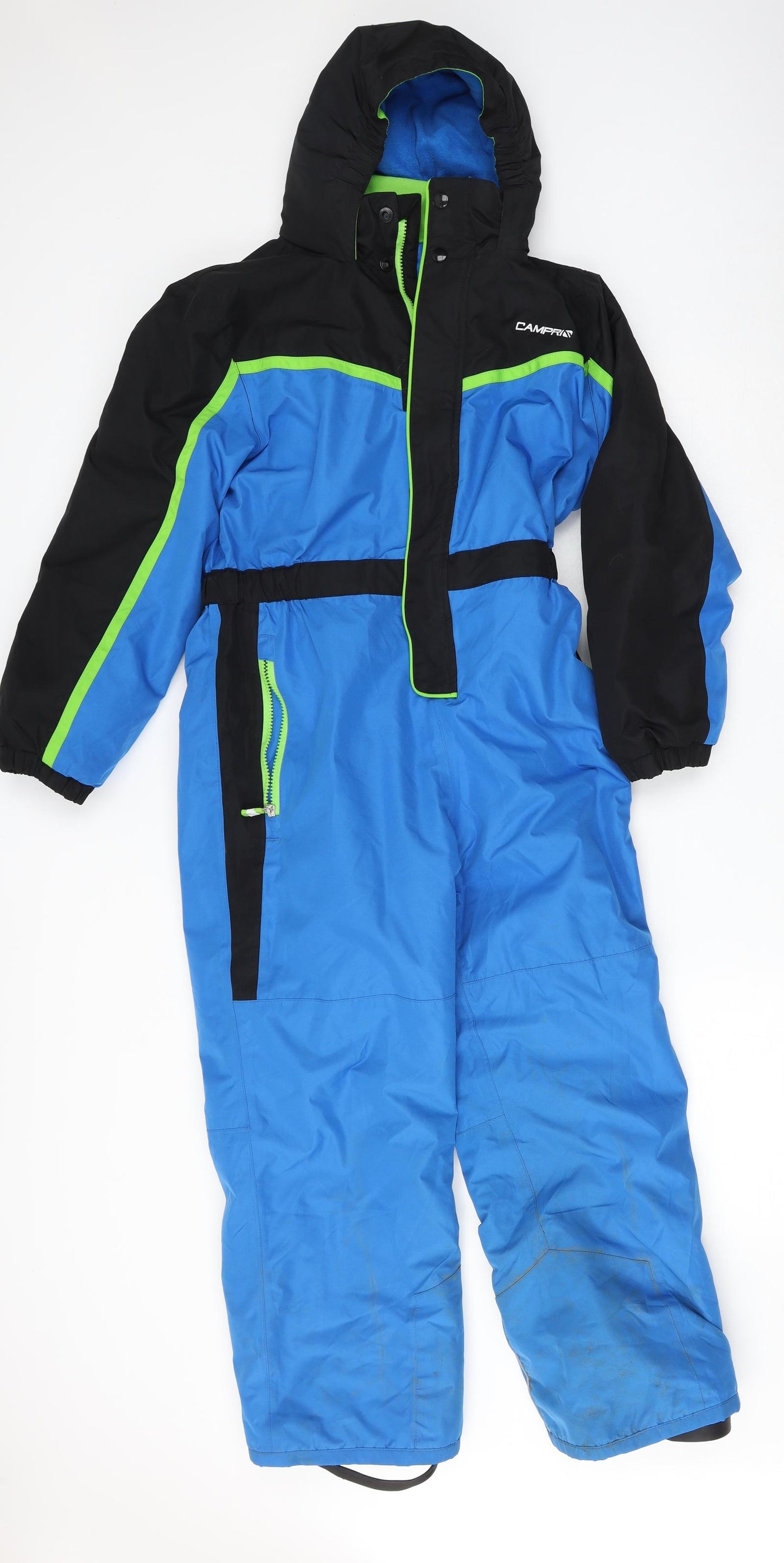 Campri Boys Blue   Jacket Snowsuit Size 11-12 Years  Zip