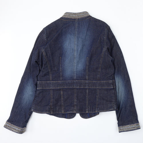 George Womens Blue   Jacket  Size 16  Button
