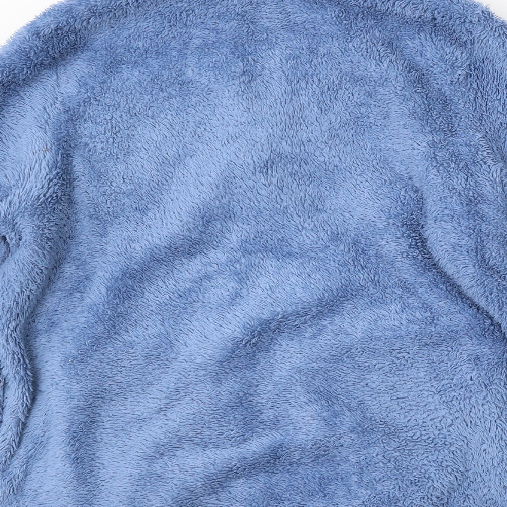 Uniqlo Womens Blue  Polyester Full Zip Sweatshirt Size M  Zip