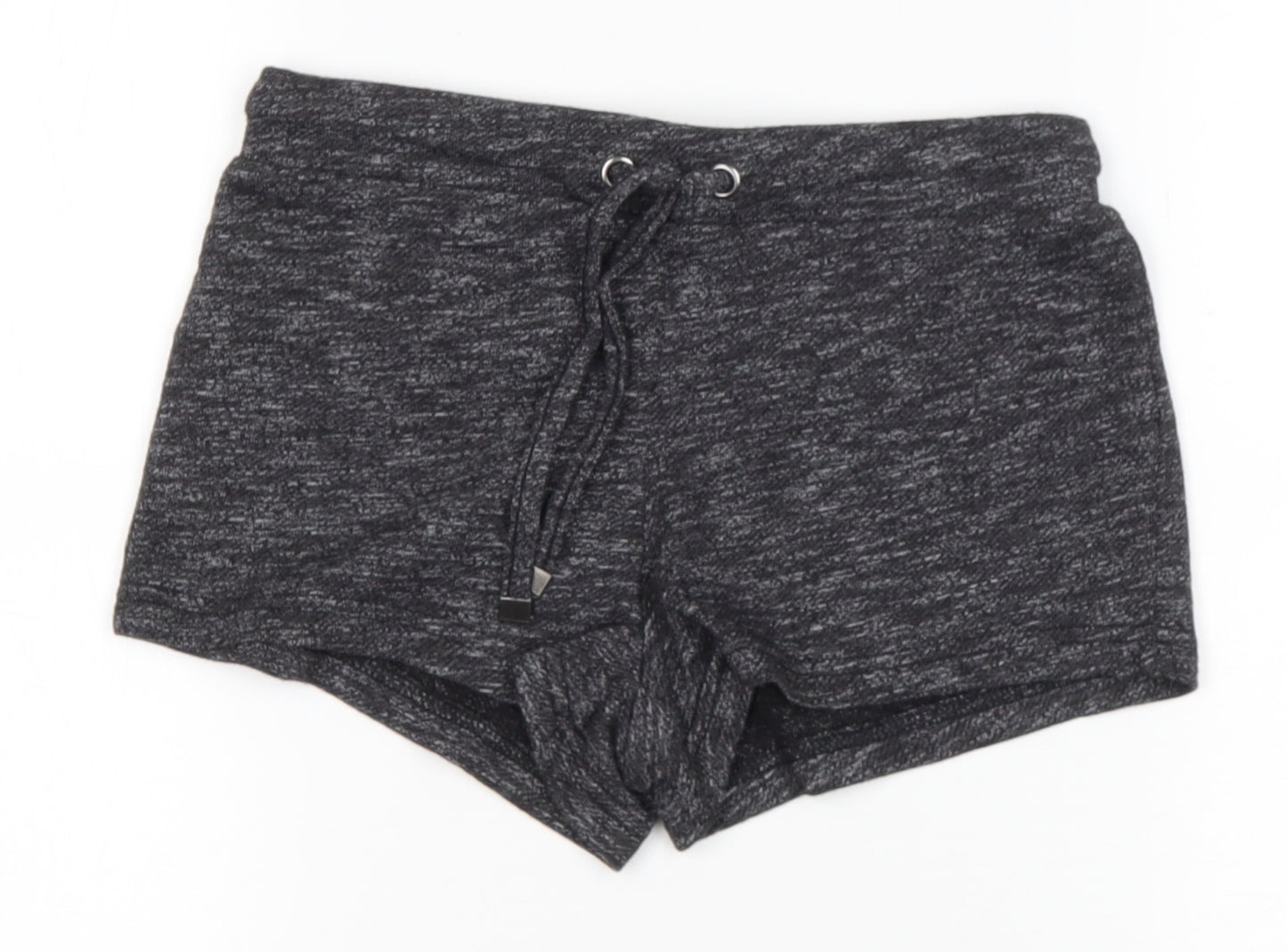 PRIMARK  Womens Black  Cotton Hot Pants Shorts Size 4  Regular