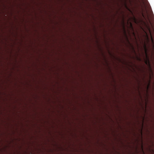 Fat Face Mens Red Round Neck  Cotton Pullover Jumper Size XLT