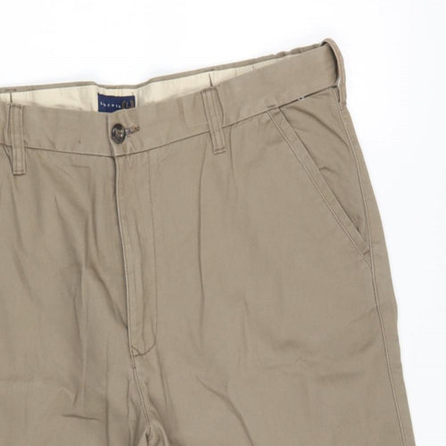 Lincoln Mens Beige  Cotton Cargo Shorts Size 36 L11 in Regular