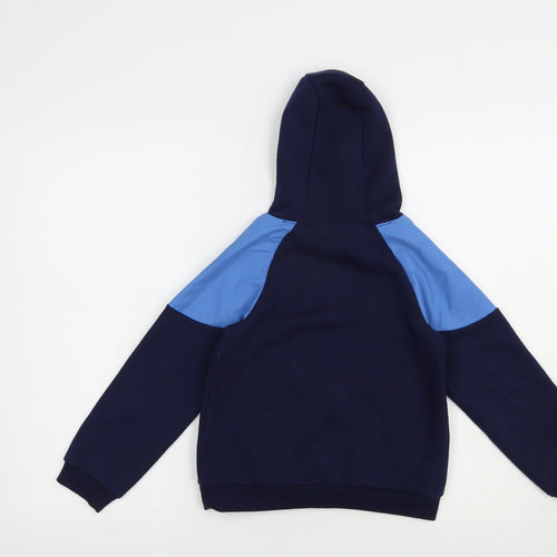 McKenzie Boys Blue  Cotton Pullover Hoodie Size 7-8 Years  Pullover