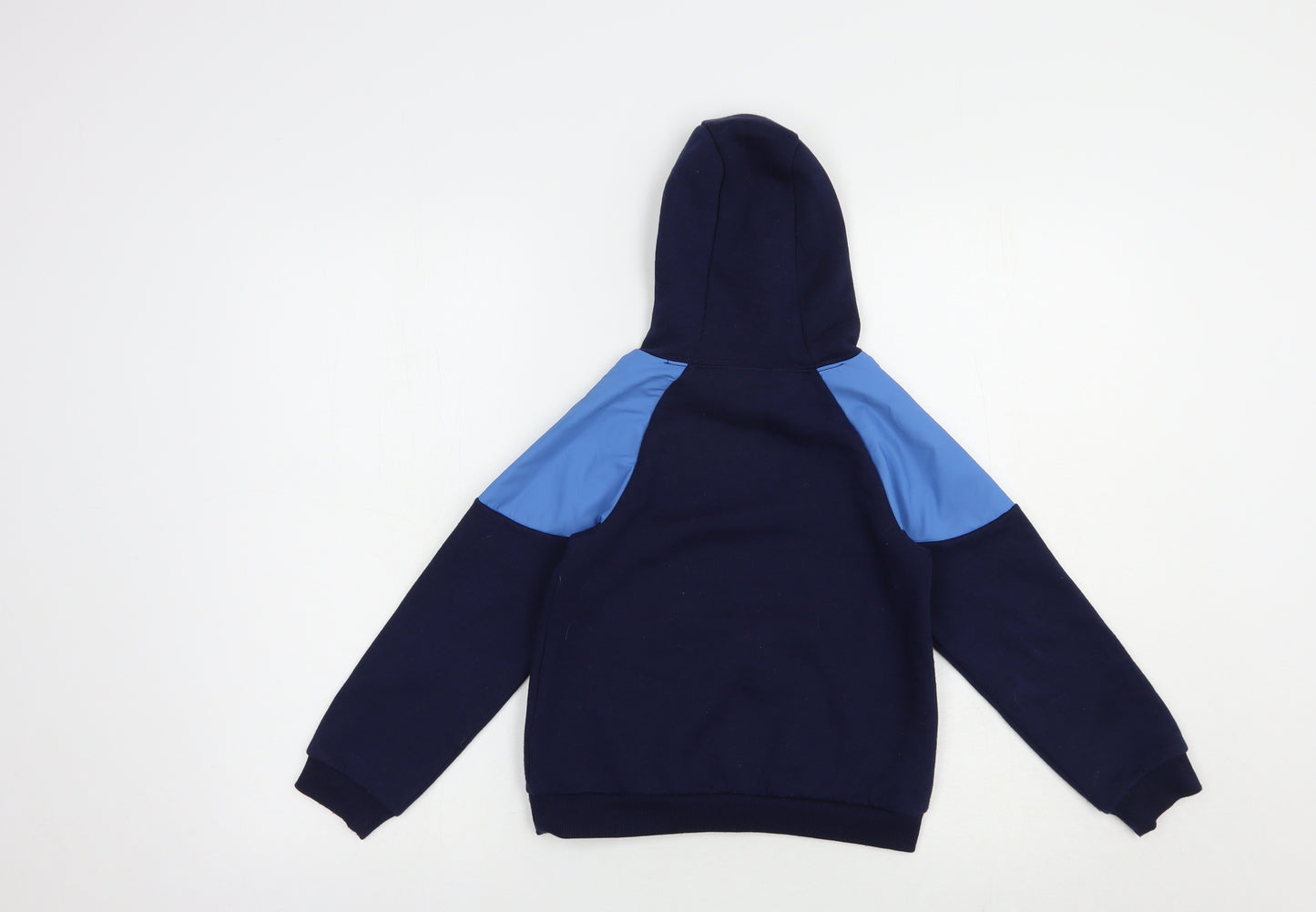 McKenzie Boys Blue  Cotton Pullover Hoodie Size 7-8 Years  Pullover