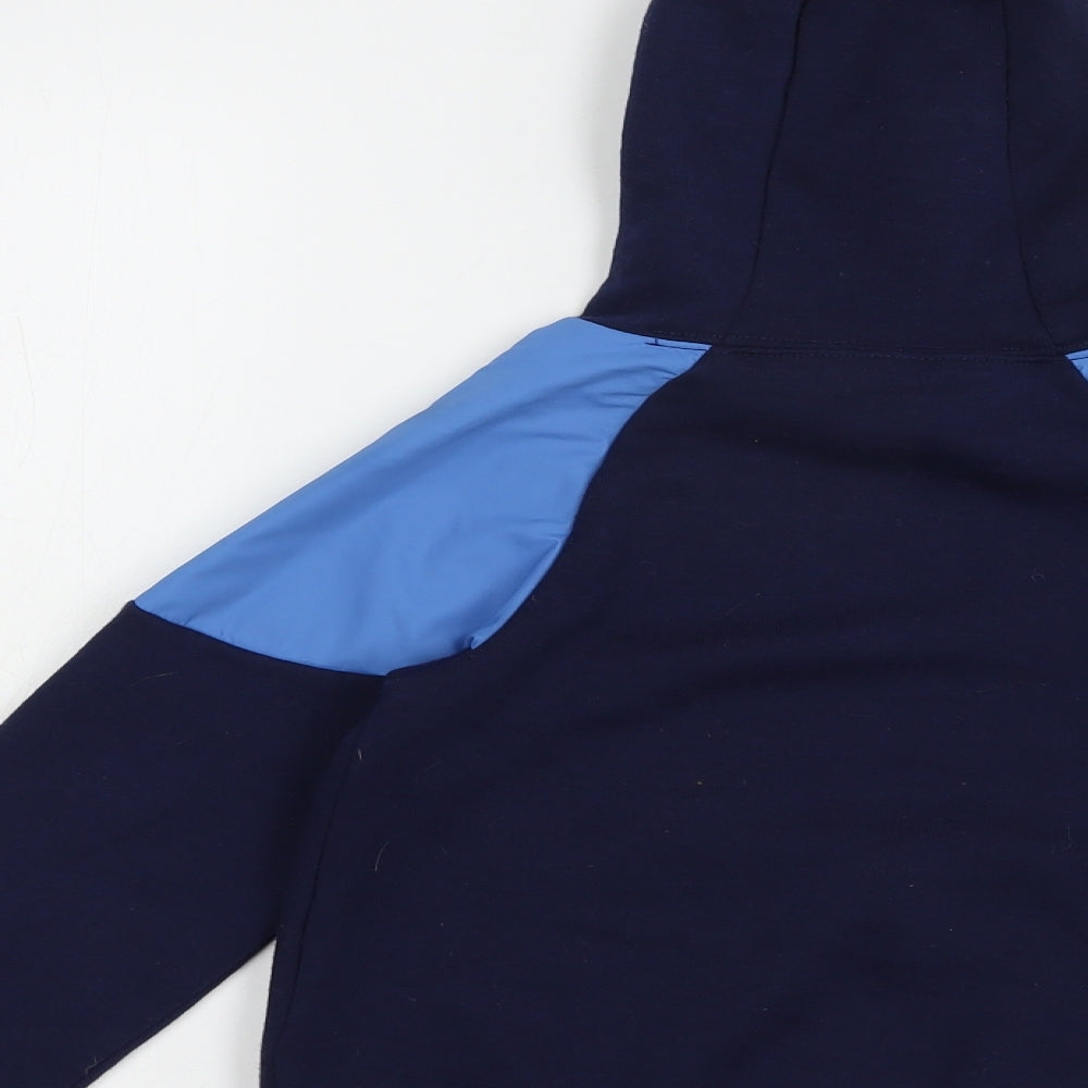McKenzie Boys Blue  Cotton Pullover Hoodie Size 7-8 Years  Pullover
