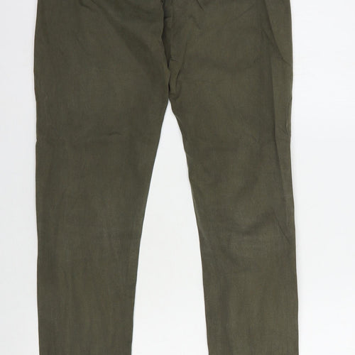 E-last-fit Womens Green  Cotton Jegging Jeans Size 8 L32 in Regular
