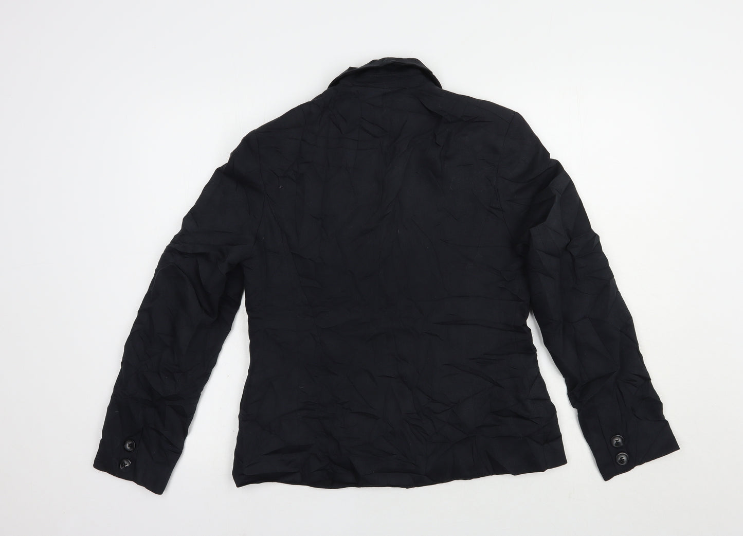 Oasis Womens Black   Jacket Blazer Size 12  Button