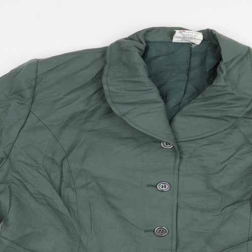 Alexon Womens Green   Jacket Blazer Size 14  Button