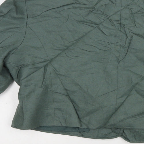 Alexon Womens Green   Jacket Blazer Size 14  Button