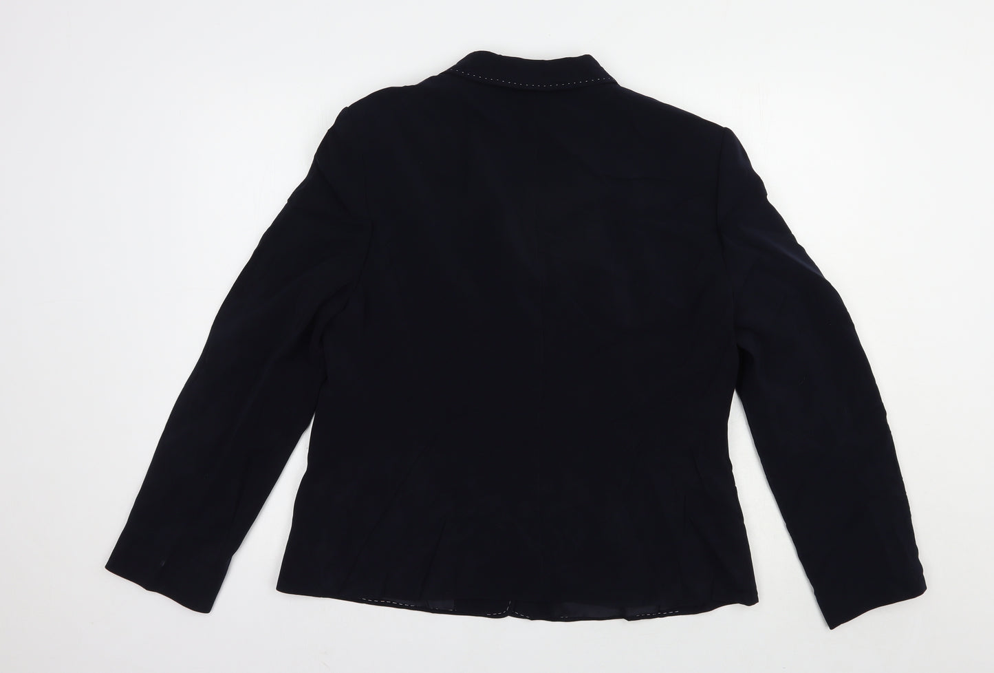 Gerry Weber Womens Blue   Jacket Blazer Size 16  Button