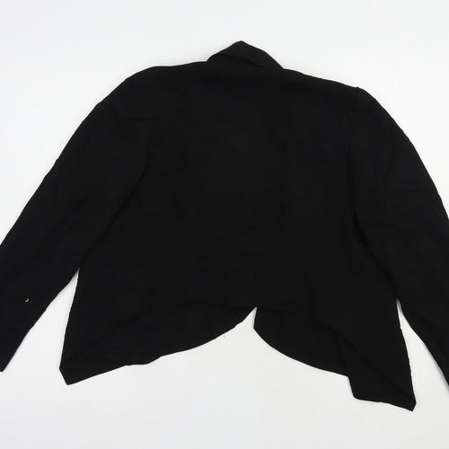 TU Womens Black   Jacket Blazer Size 10