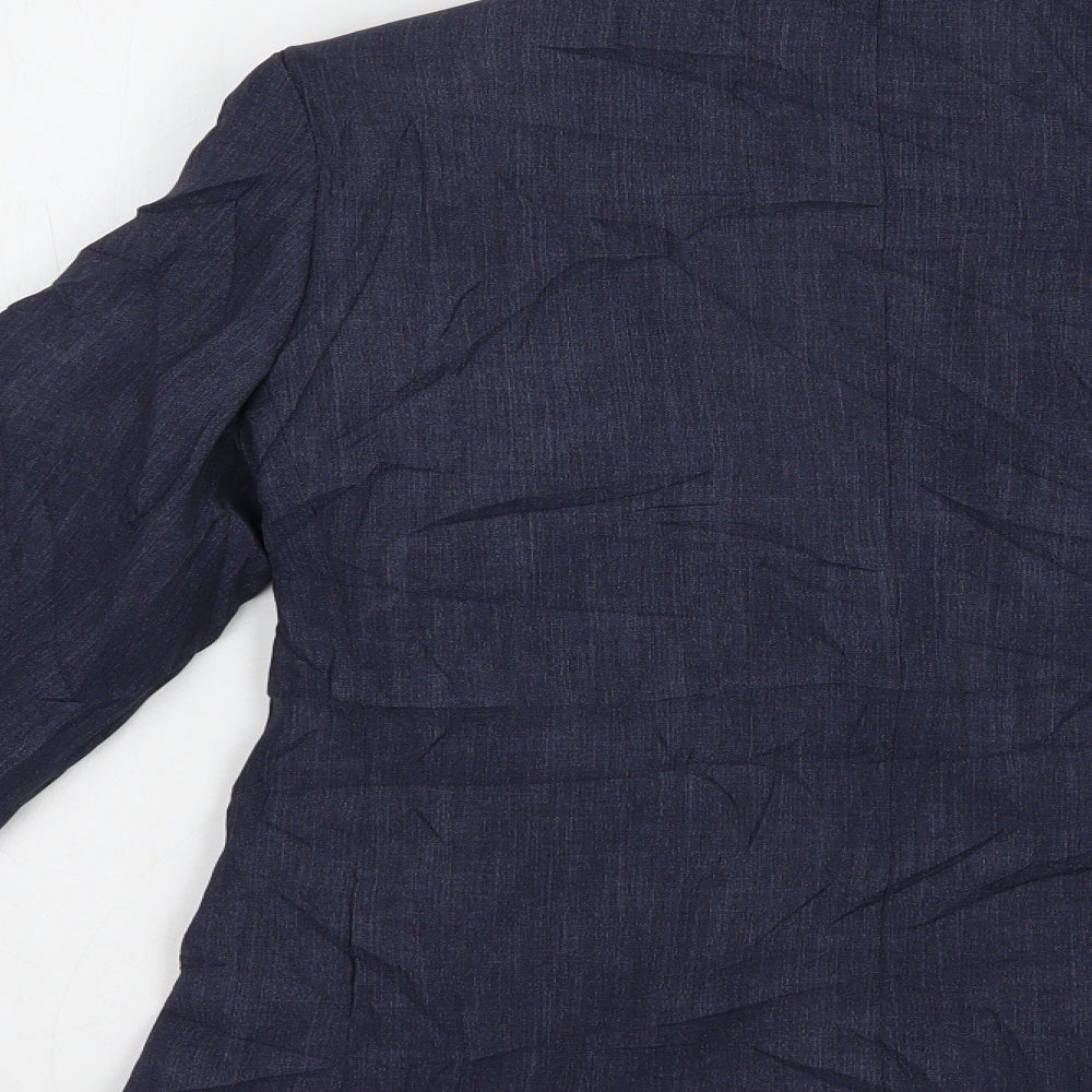 Bay Womens Blue   Jacket Blazer Size 14  Button