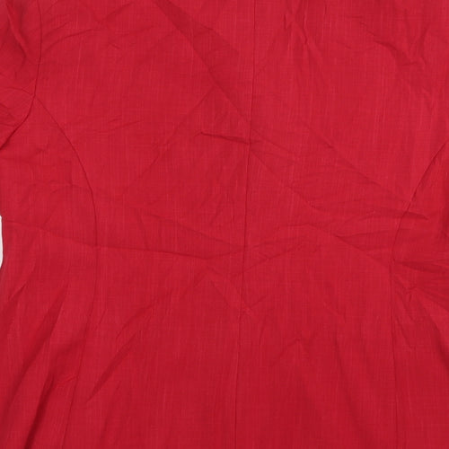 Atmosphere Womens Red   Jacket Blazer Size 14  Button