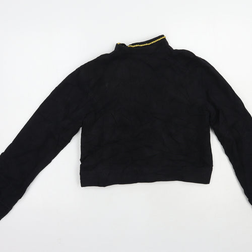 George Girls Black   Military Jacket Jacket Size 15 Years  Button