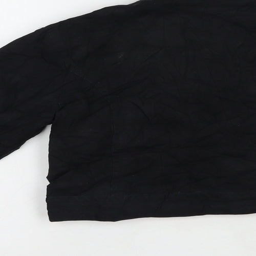 George Girls Black   Military Jacket Jacket Size 15 Years  Button