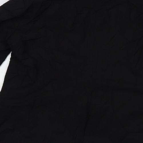 Denim Co Womens Black   Jacket Blazer Size 12  Button