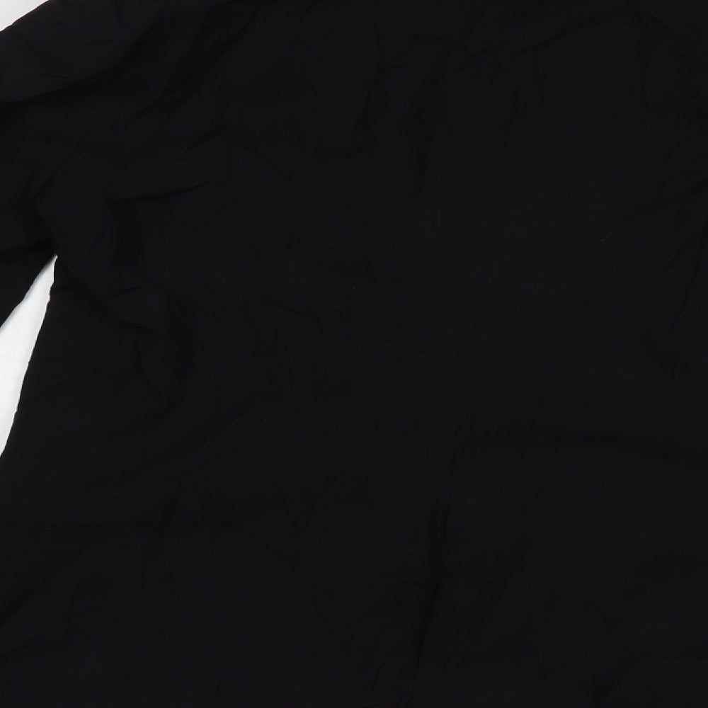 Denim Co Womens Black   Jacket Blazer Size 12  Button