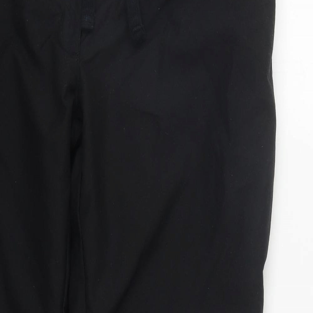 DECATHLON Mens Black  Polyester Snow Pants Trousers Size 32 in L29 in Regular Zip