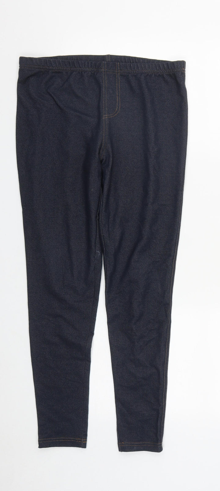 New Look Womens Blue Cotton Jegging Jeans Size 12 L25 in Regular