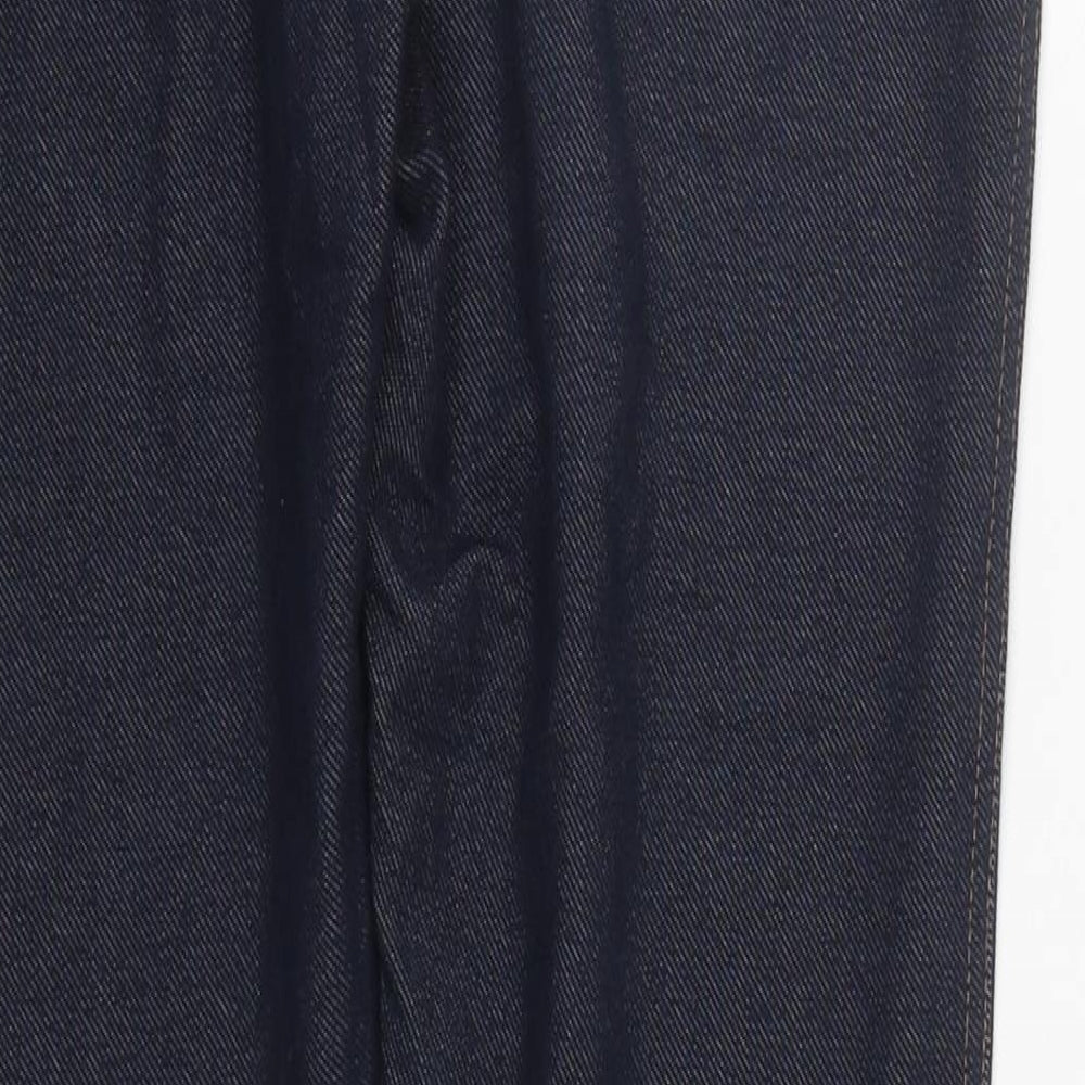 New Look Womens Blue  Cotton Jegging Jeans Size 12 L25 in Regular
