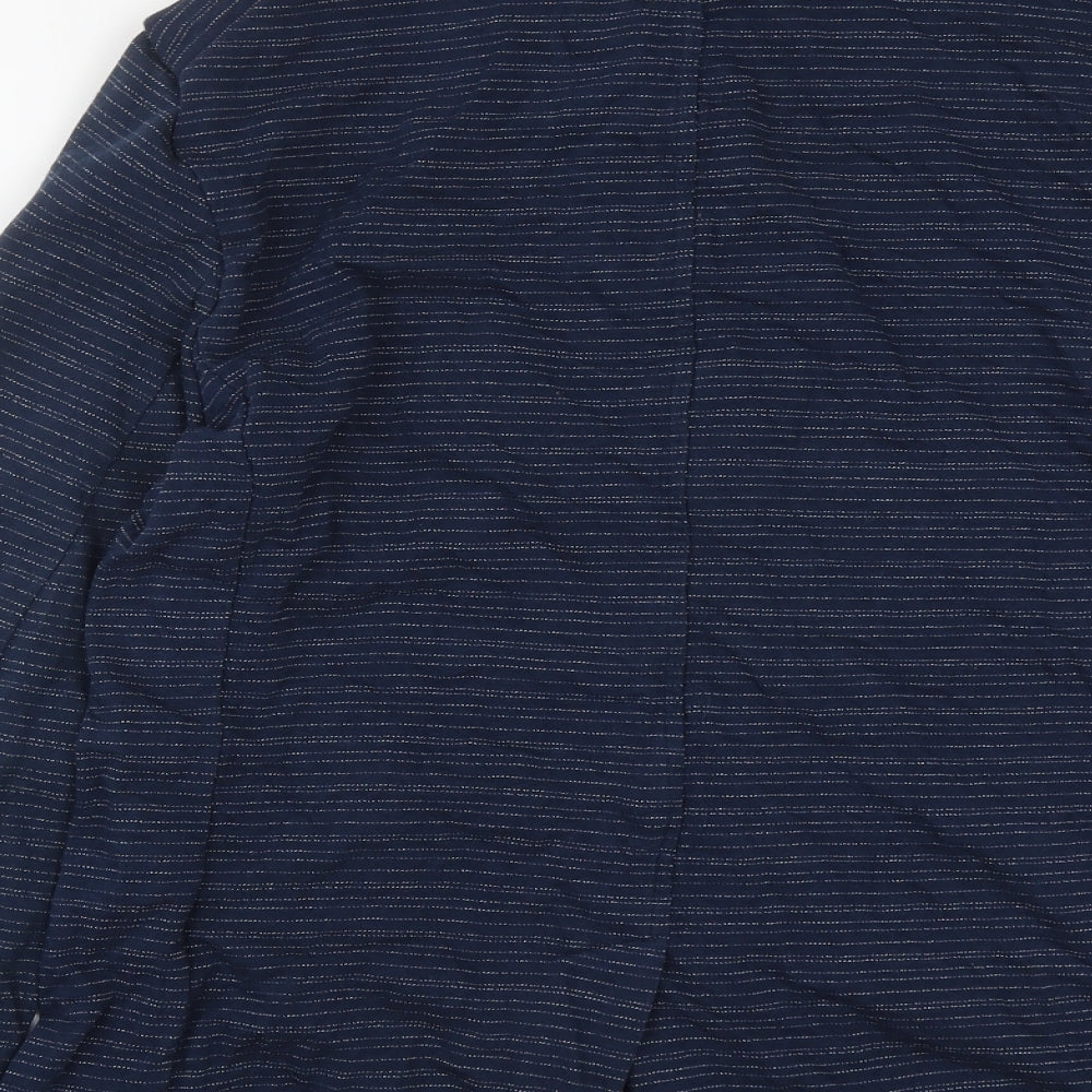 Armani Exchange Womens Blue   Jacket  Size L  Button