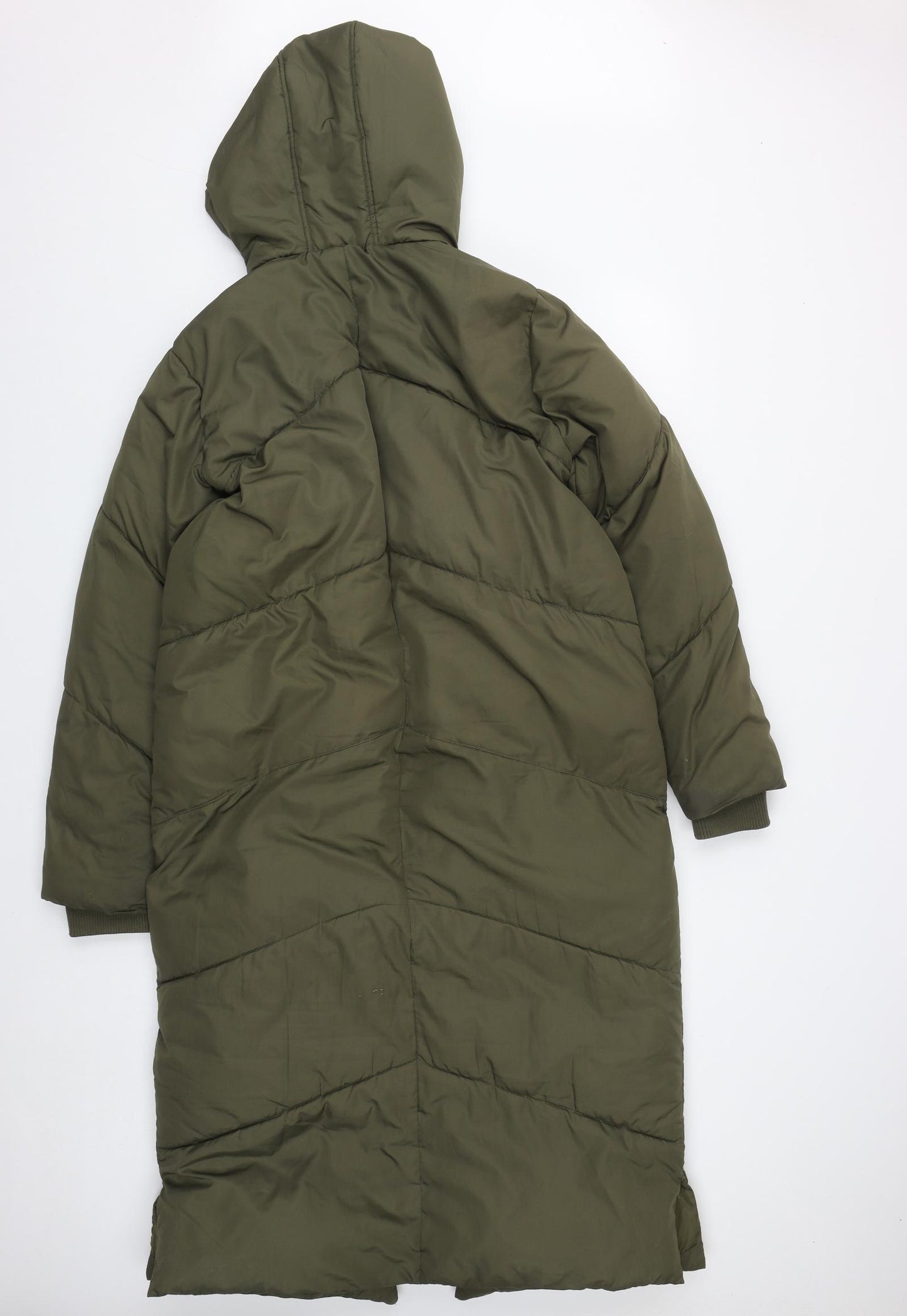 Haileys Womens Green   Quilted Coat Size S  Zip