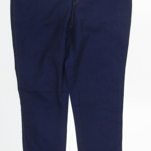 Denim & Co. Womens Blue  Cotton Jegging Jeans Size 16 L28 in Regular
