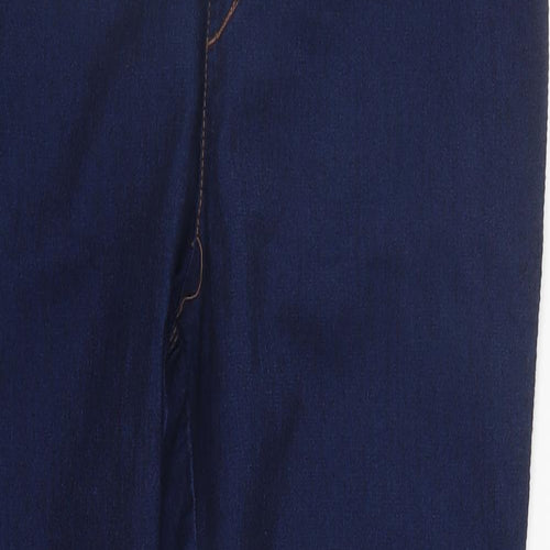 Denim & Co. Womens Blue  Cotton Jegging Jeans Size 16 L28 in Regular