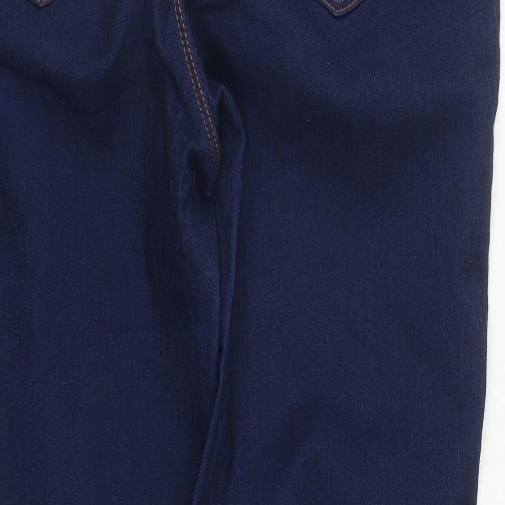 Denim & Co. Womens Blue  Cotton Jegging Jeans Size 16 L28 in Regular