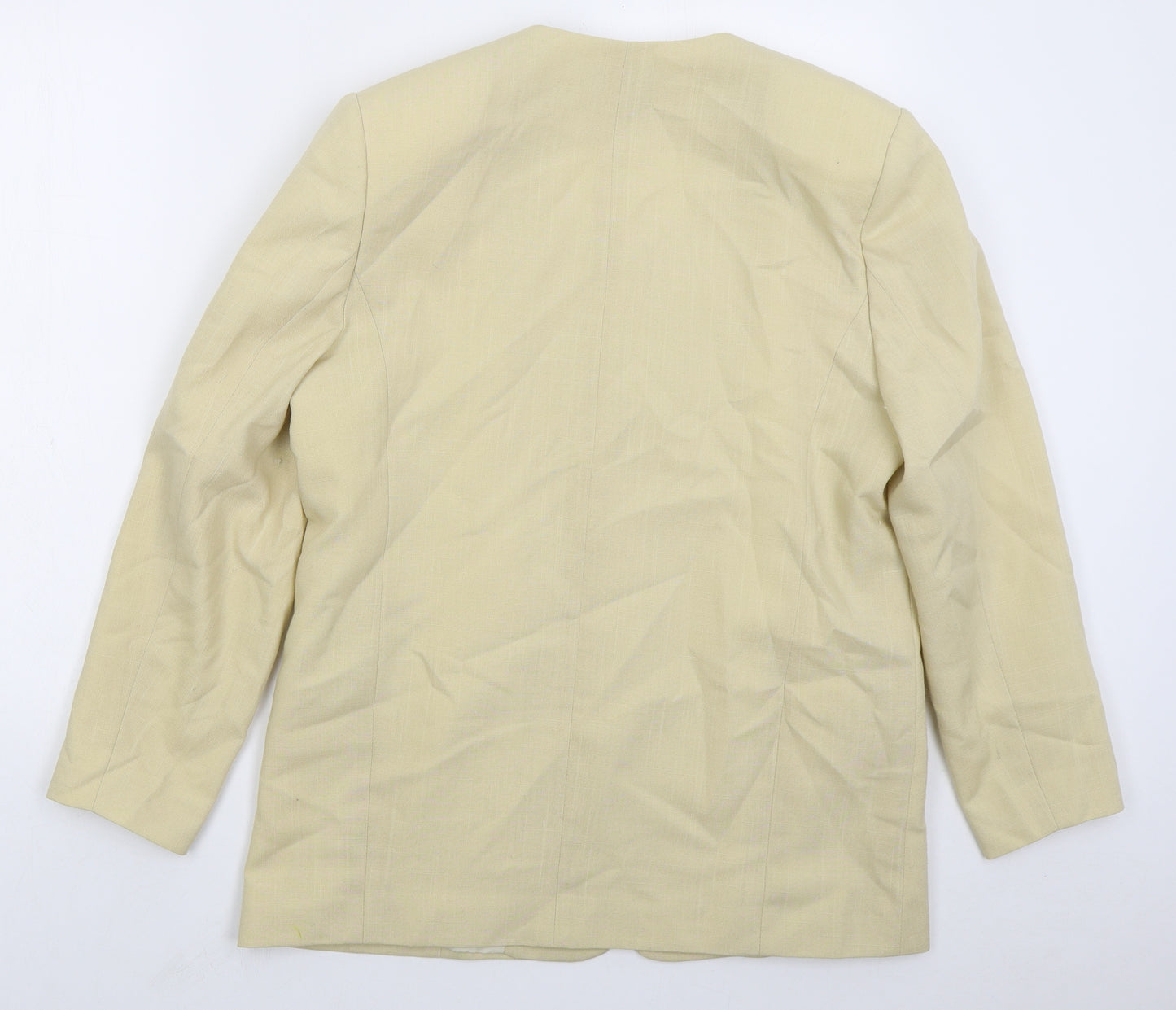 Vivienne Lawrence Womens Beige   Jacket  Size 16  Button
