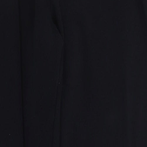 TU Boys Black  Cotton Sweatpants Trousers Size 14 Years  Regular Drawstring