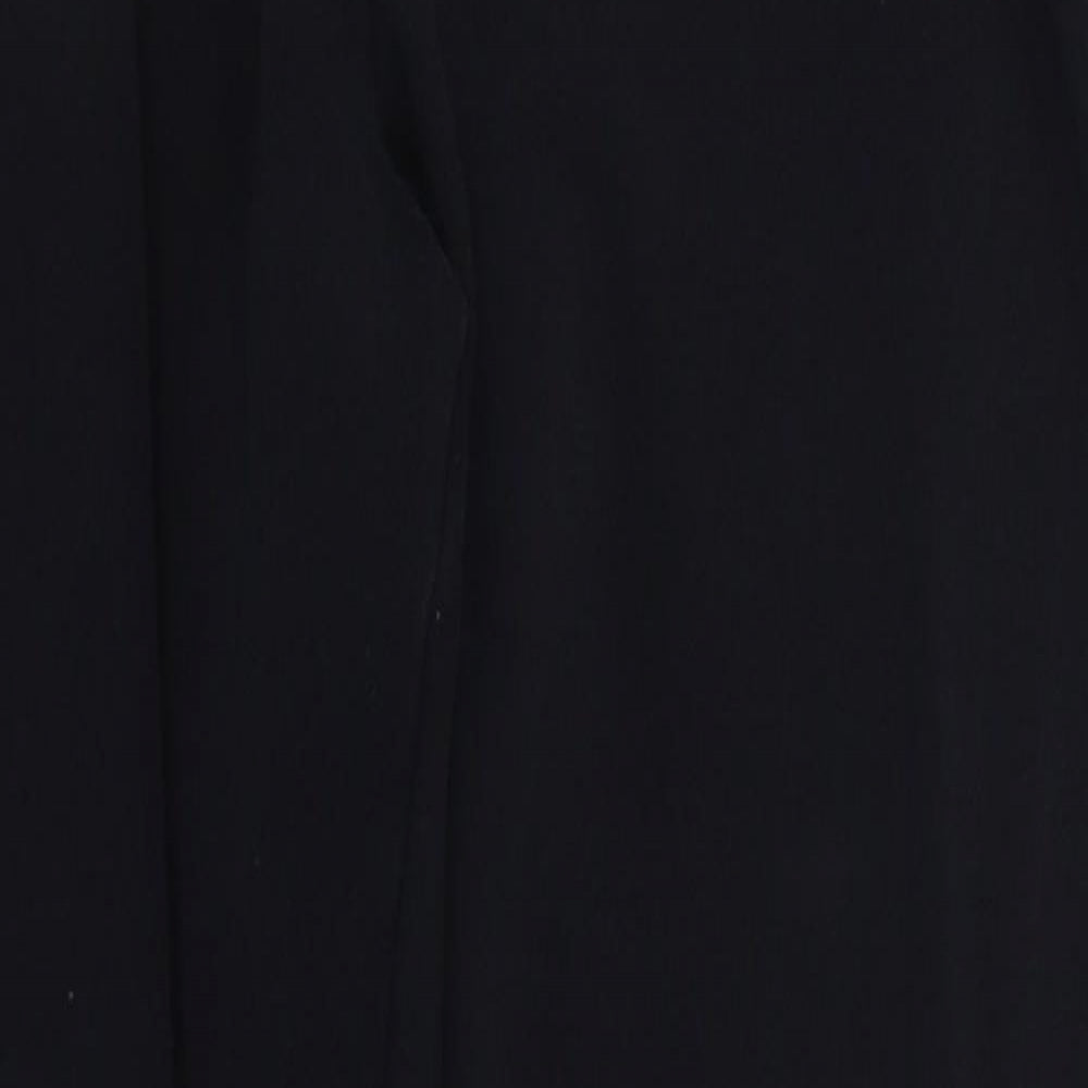 TU Boys Black  Cotton Sweatpants Trousers Size 14 Years  Regular Drawstring