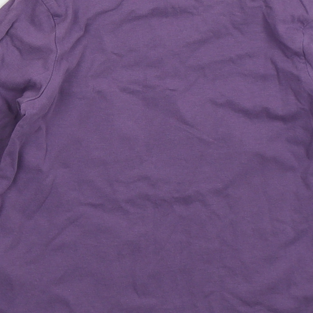 Nutmeg Boys Purple  Cotton Basic T-Shirt Size 3-4 Years Crew Neck Pullover - My Nana Is Awesome