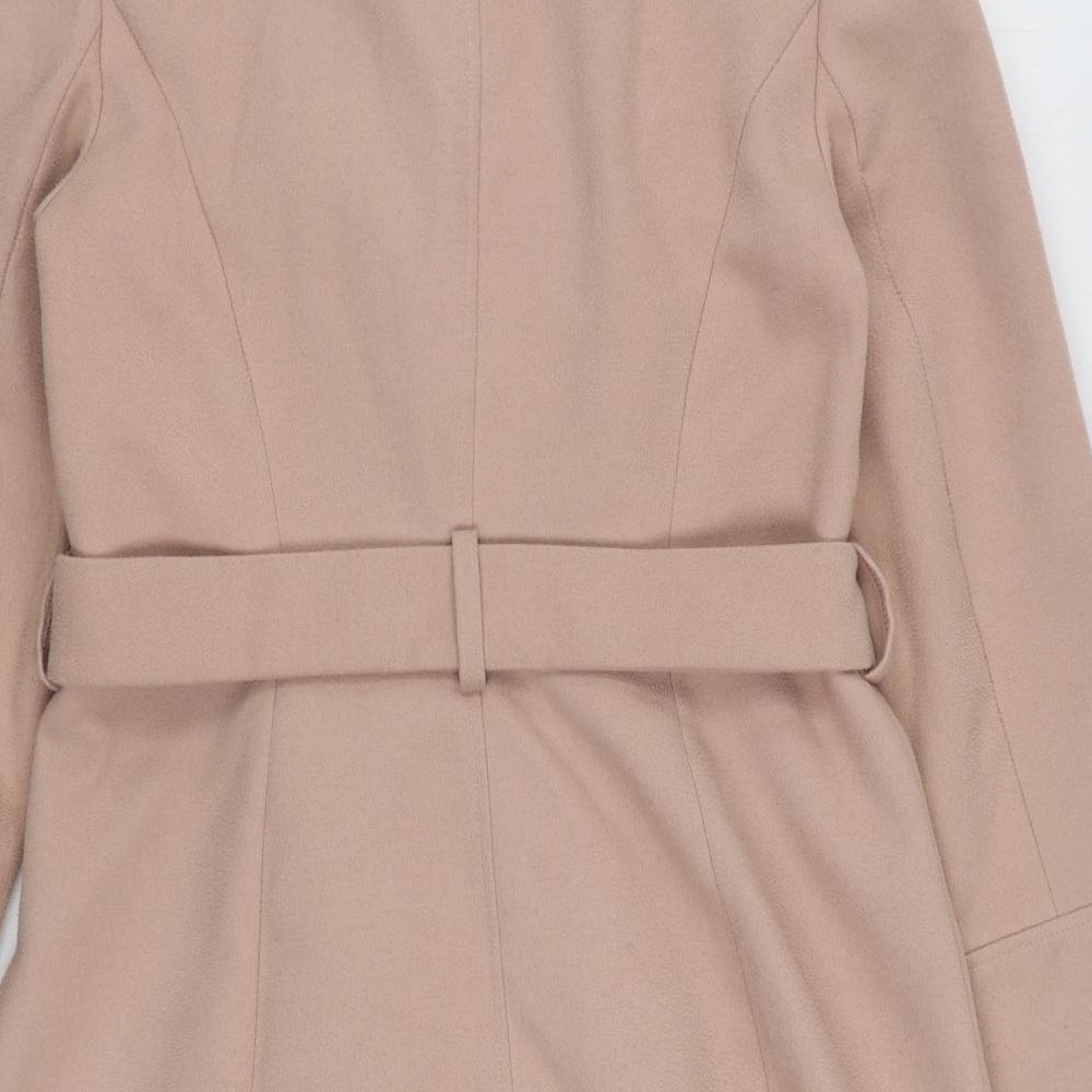 F&F Womens Pink   Overcoat Coat Size 8  Tie