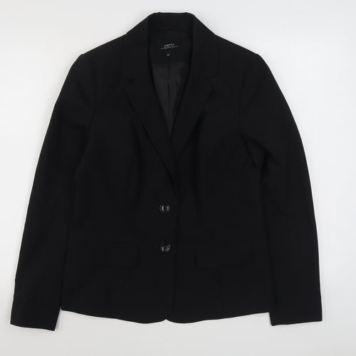 Matalan Womens Black   Jacket Blazer Size 14  Button