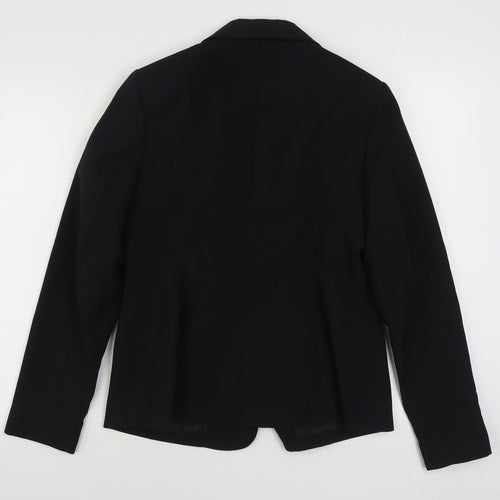 Matalan Womens Black   Jacket Blazer Size 14  Button