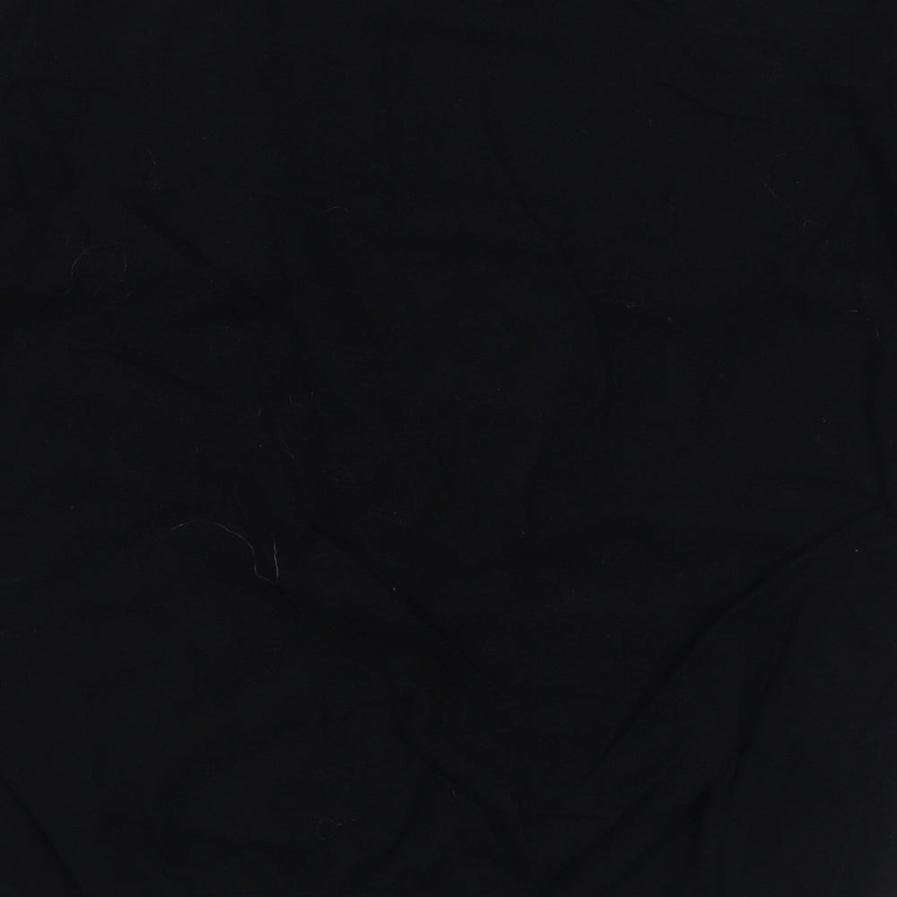 Dorothy Perkins Womens Black V-Neck  100% Cotton Cardigan Jumper Size 18