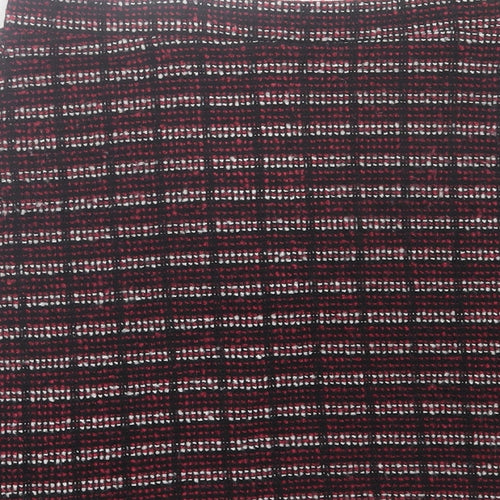 primarkq Womens Purple Geometric Cotton A-Line Skirt Size 8   Zip