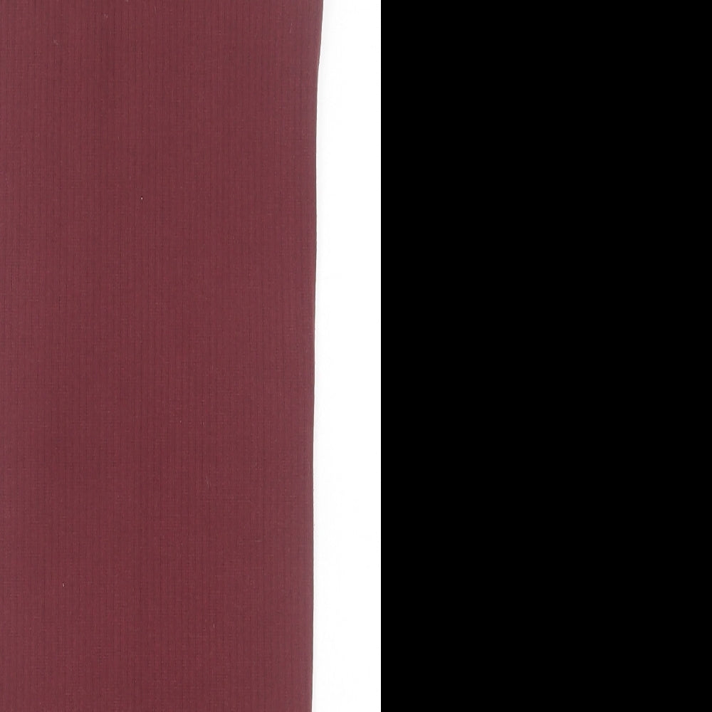 Missguided Womens Purple  Polyester Bodycon  Size 4  High Neck Pullover