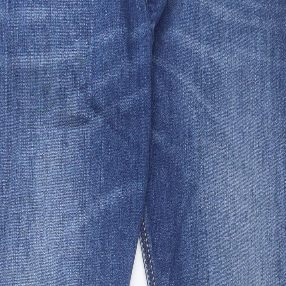 Diesel Mens Blue  Cotton Straight Jeans Size 30 in L32 in Regular Button