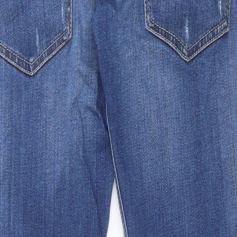 Diesel Mens Blue  Cotton Straight Jeans Size 30 in L32 in Regular Button