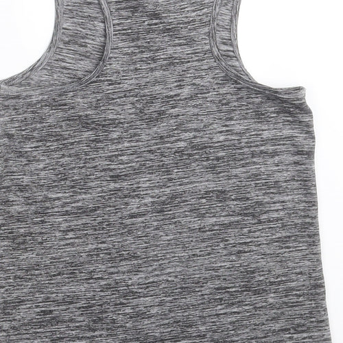 Primark Girls Grey  Polyester Basic Tank Size 9-10 Years Crew Neck Pullover