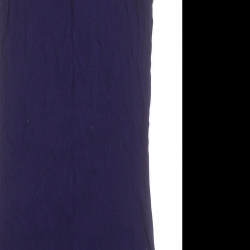 Dorothy Perkins Womens Blue  Viscose Bodycon  Size 14  Crew Neck Pullover