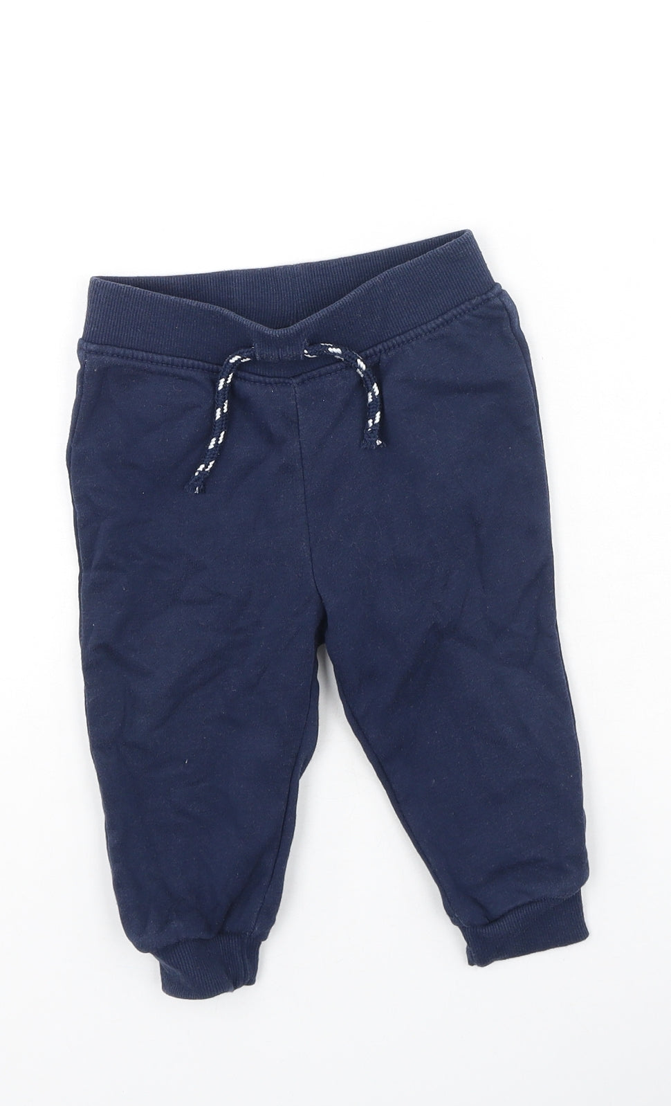 Primark  Boys Blue  Ramie Jogger Leggings Size 9-12 Months