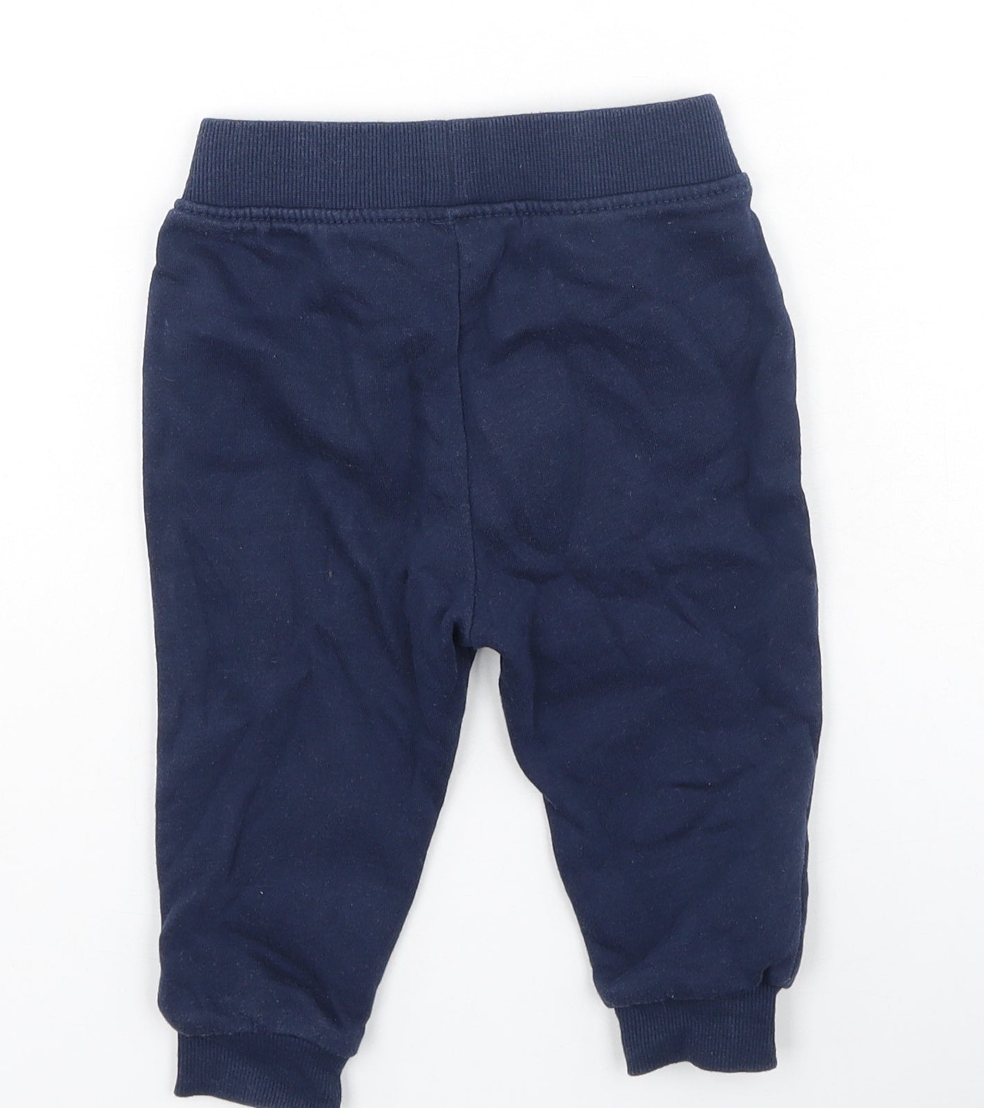 Primark  Boys Blue  Ramie Jogger Leggings Size 9-12 Months