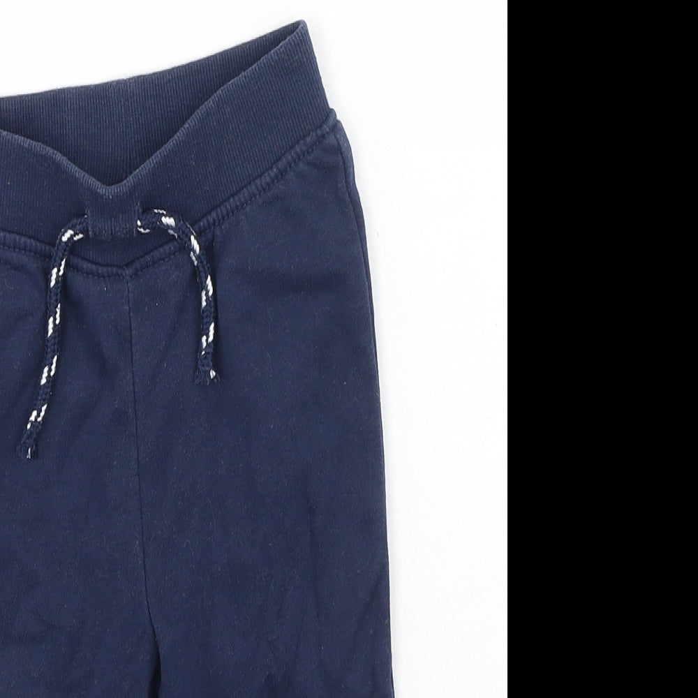 Primark  Boys Blue  Ramie Jogger Leggings Size 9-12 Months